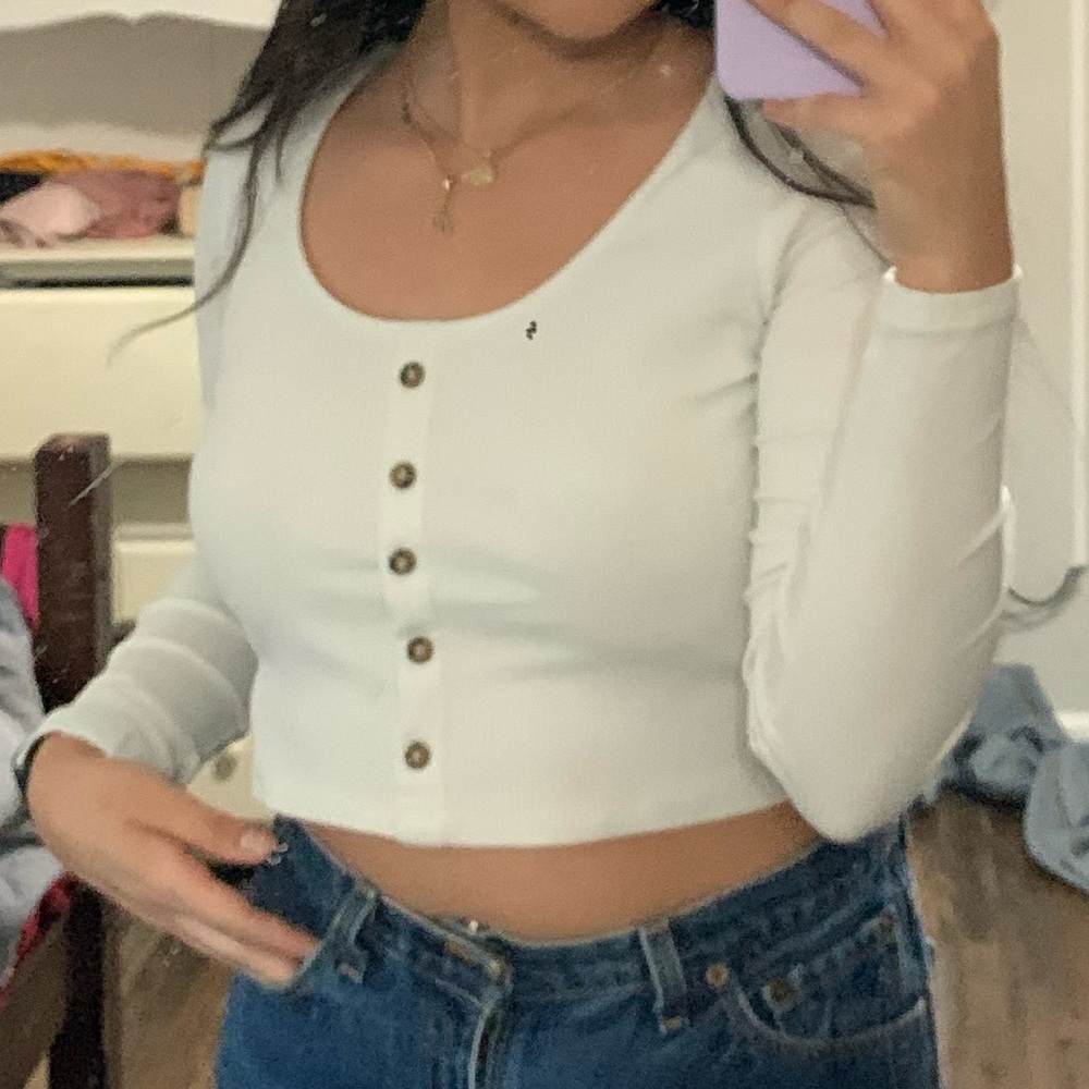 white long sleeve